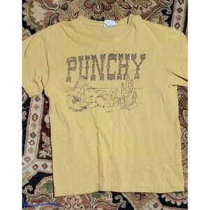 Vintage 70's early 80s Punchy T-shirt Western "Desperado” Hooey Tee Ranch Large